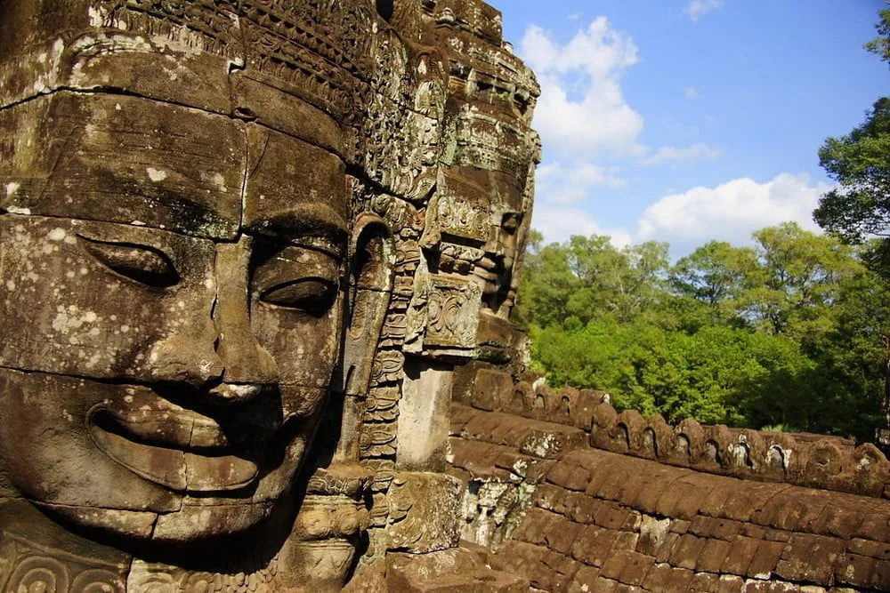 Bayon Temple And The Terrace of Elephants at Angkor Thom