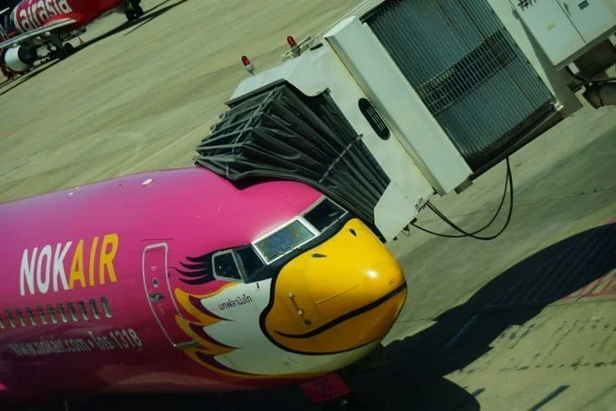 Comparing budget flights with Nok Air and Air Asia